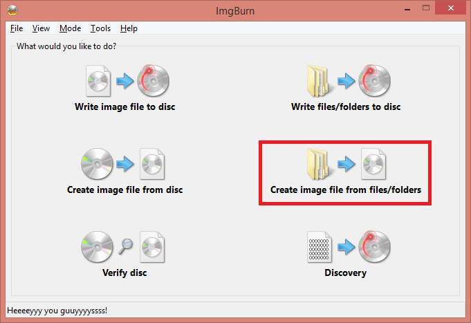 convert wad to iso file